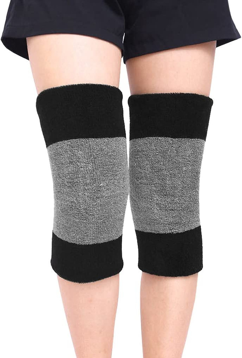 Thermal Knee Braces Leg Warmers Soft Winter Support Sleeves For Men Women Sports