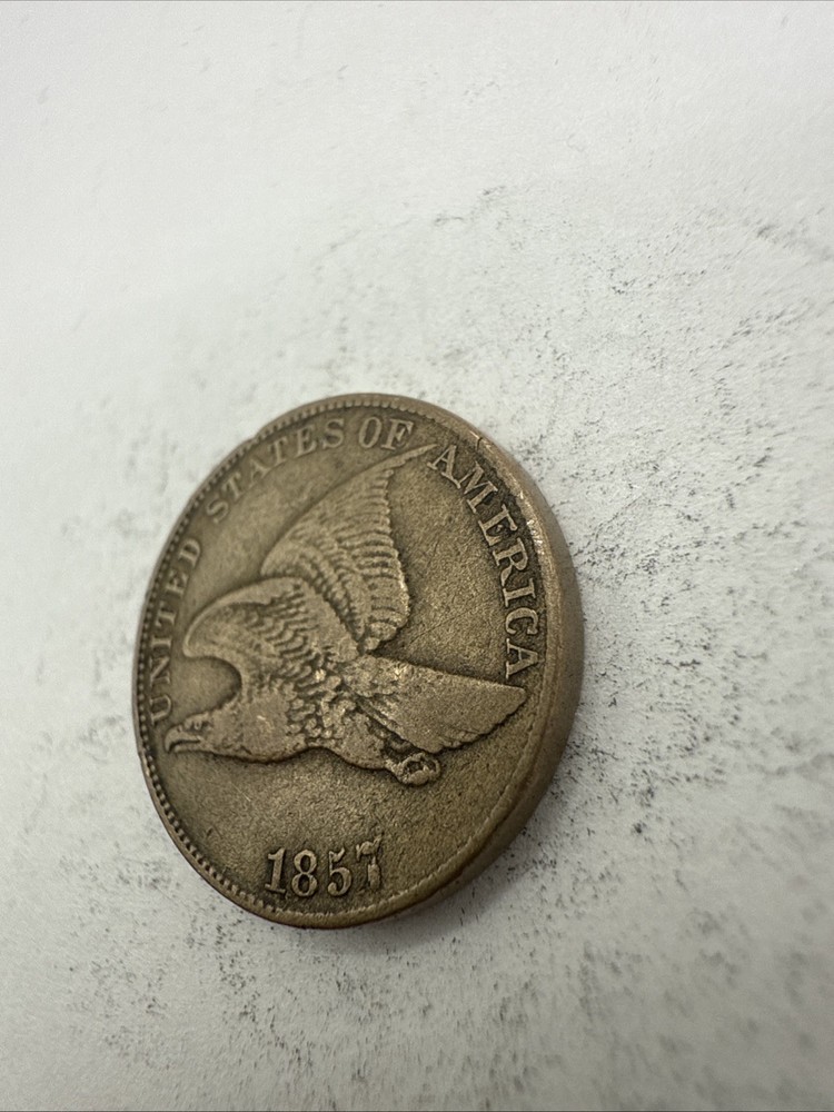 1857 Flying Eagle Penny #50120