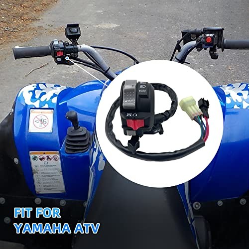 Control Switch Button Engine Start Run Off Headlight for Yamaha ATV Big Bear