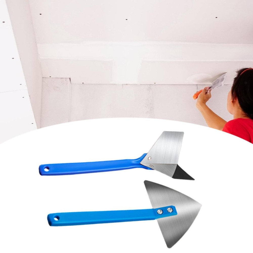 2Pcs Drywall Corner Tools Anti Slip Compact Outside and Inside Corner