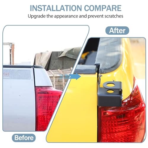 Car Tailgate Antenna Bracket CB Antenna Mount Holder Kit Right side bracket