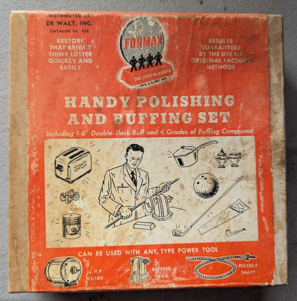 Vintage Formax Polishing Kit