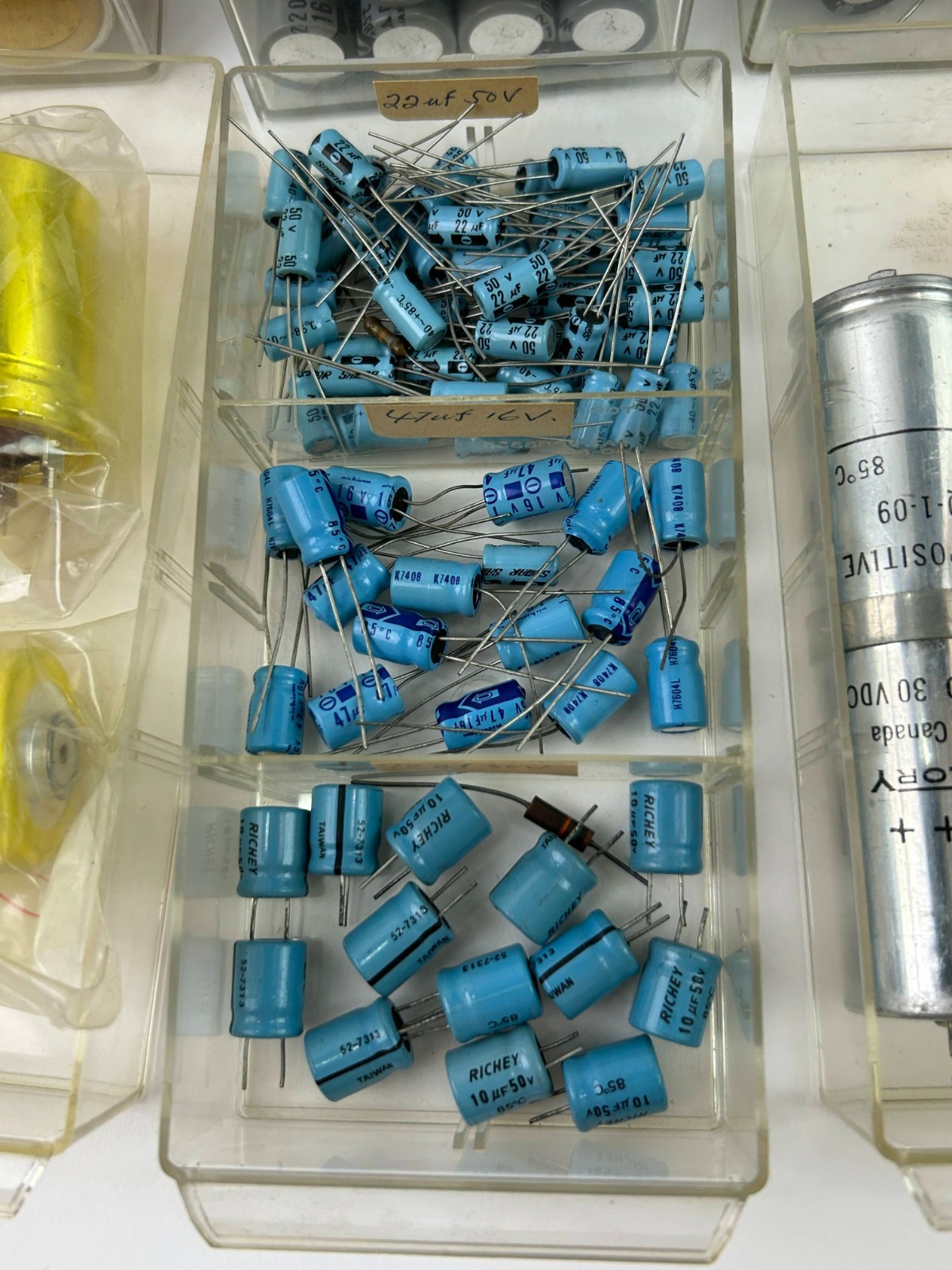 Capacitors Mixed Lot Vintage Radio Repair Parts Sorted Appear Unused NOS