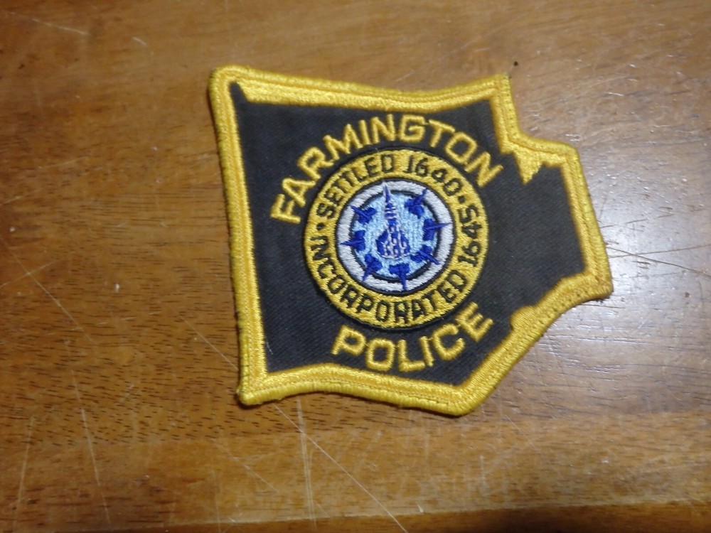 FARMINGTON CONNECTICUT  OBSOLETE  PATCH BX BB#7