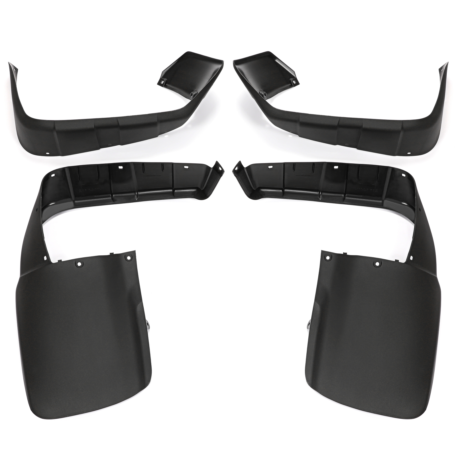 Black Fender Flaps Mud Splash Guards For Honda FourTrax TRX300 TRX 300 FW 96-00