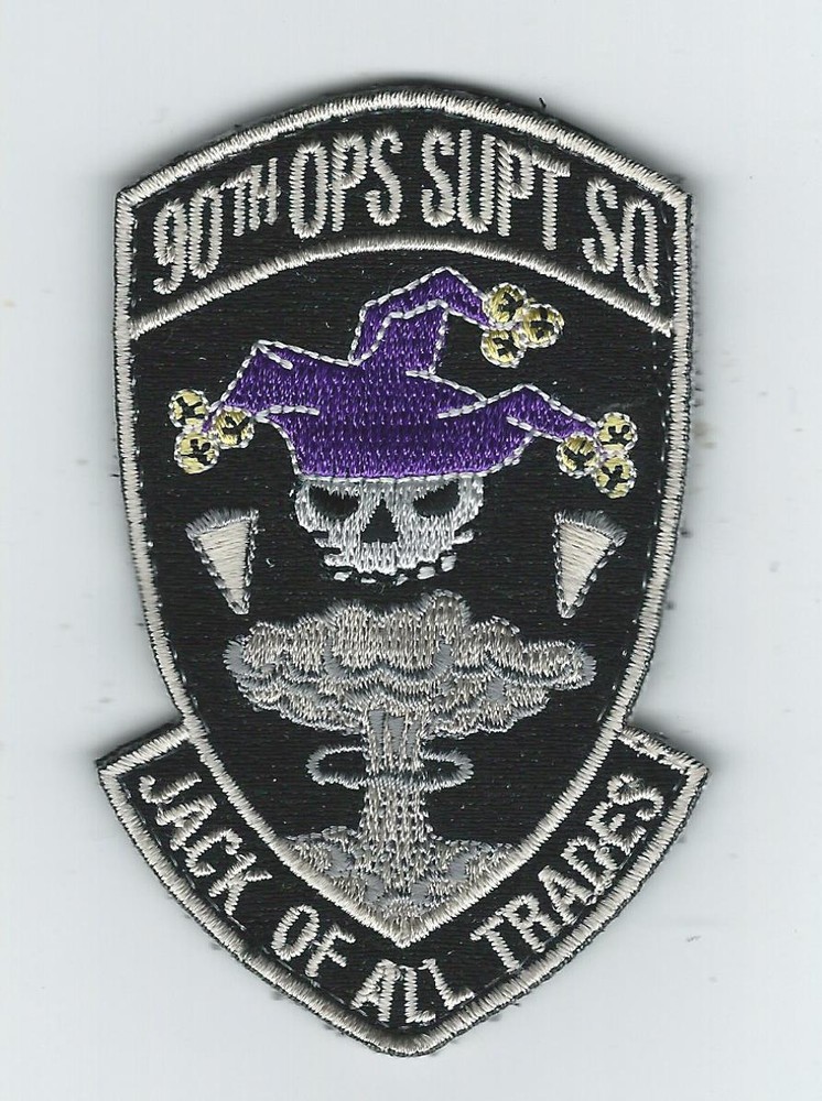 90th OPS SUPPORT SQUADRON "JACK OF ALL TRADES" patch