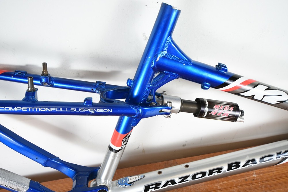 Vintage K2 Razorback Factory Team Frame Frameset Full 17"