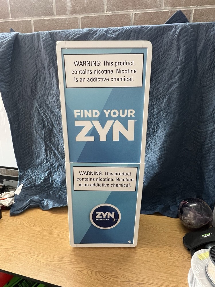 Zyn X Floor And Counter Display Stand Missing Pieces