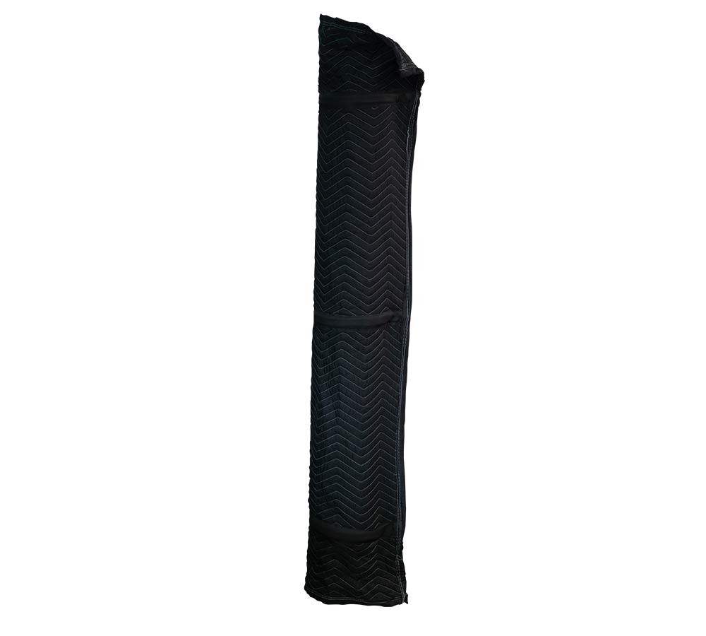 2 Pack 69"x11" Polyester Quilted Door Jamb Protector Pad w/ Hook and Loop Straps