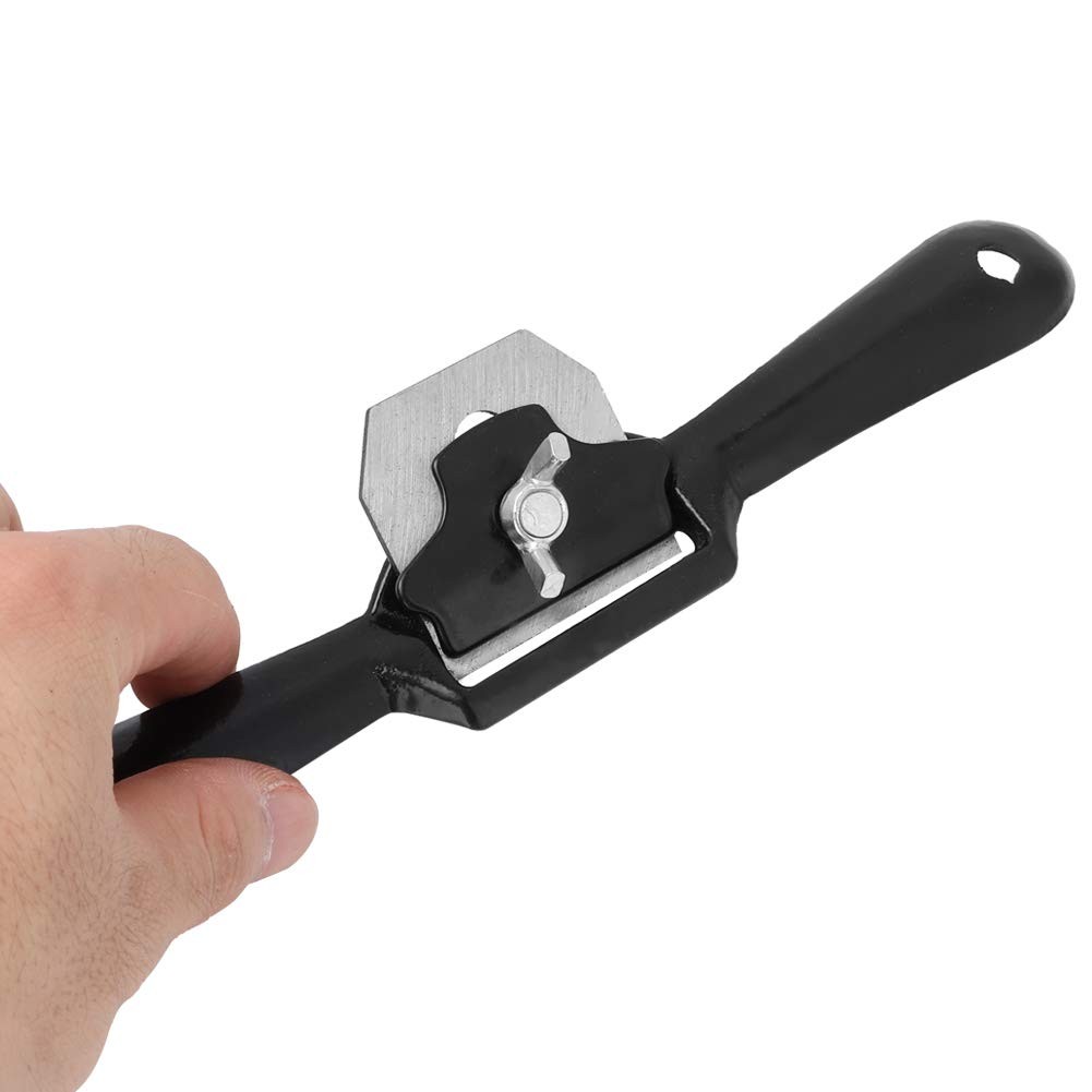 Plane Spokeshave Woodworking Hand Trimmer Plane, Black/White New