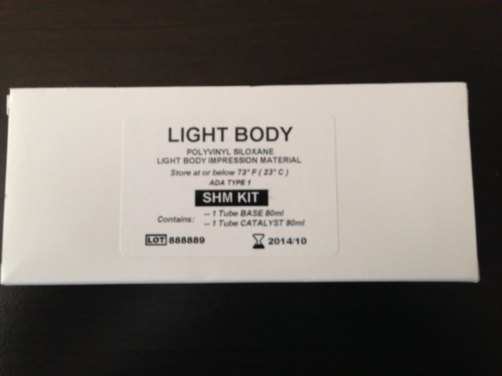 Monophase Regular Body - Polyvinyl Siloxane Impression Material