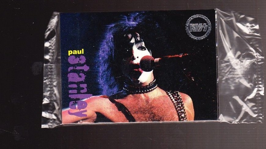1998 KISS BAND TOUR TRADING CARD SET U1-U9 GENE SIMMONS PAUL STANLEY