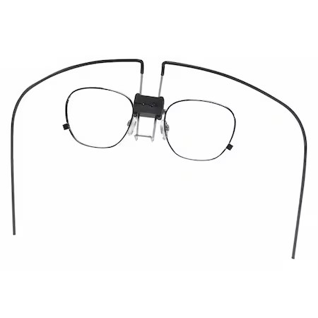 Msa Safety 804638 Ultra Elite Spectacle Kit, Side Wire Support, Silver