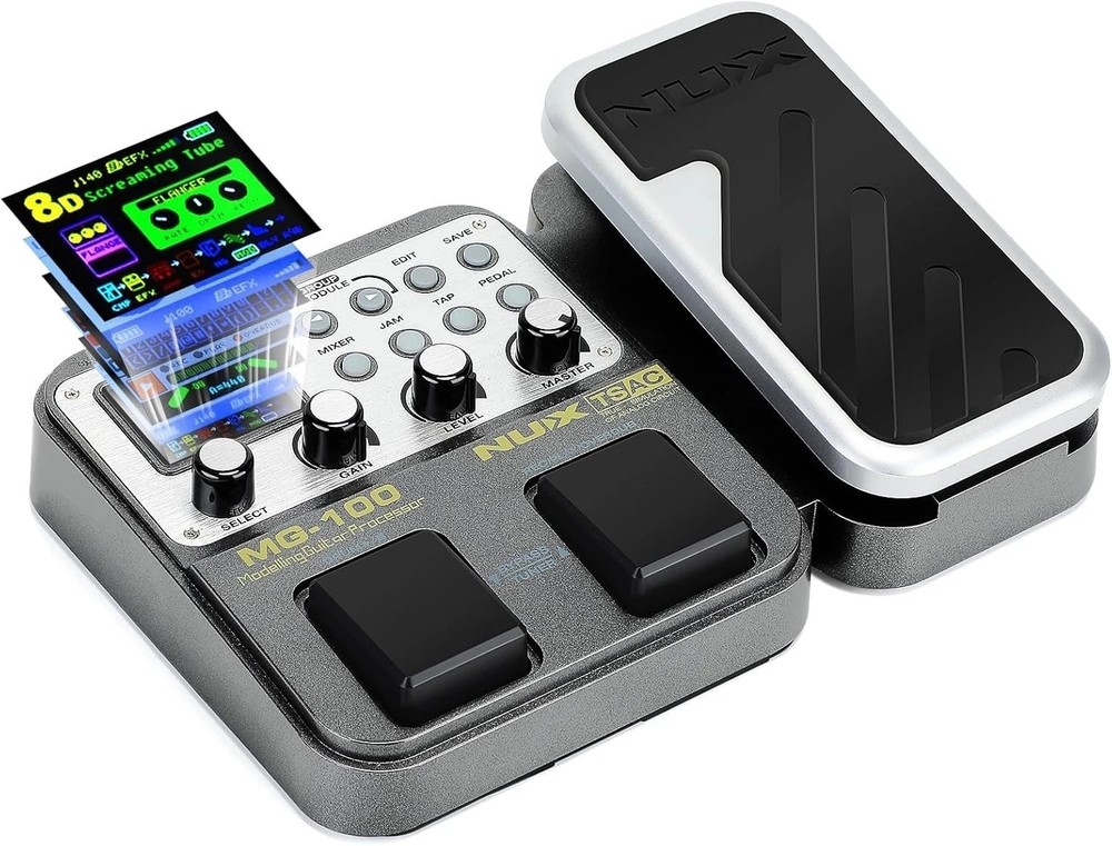MG-100 Multi Effects Guitar Pedal with 58 Effects
