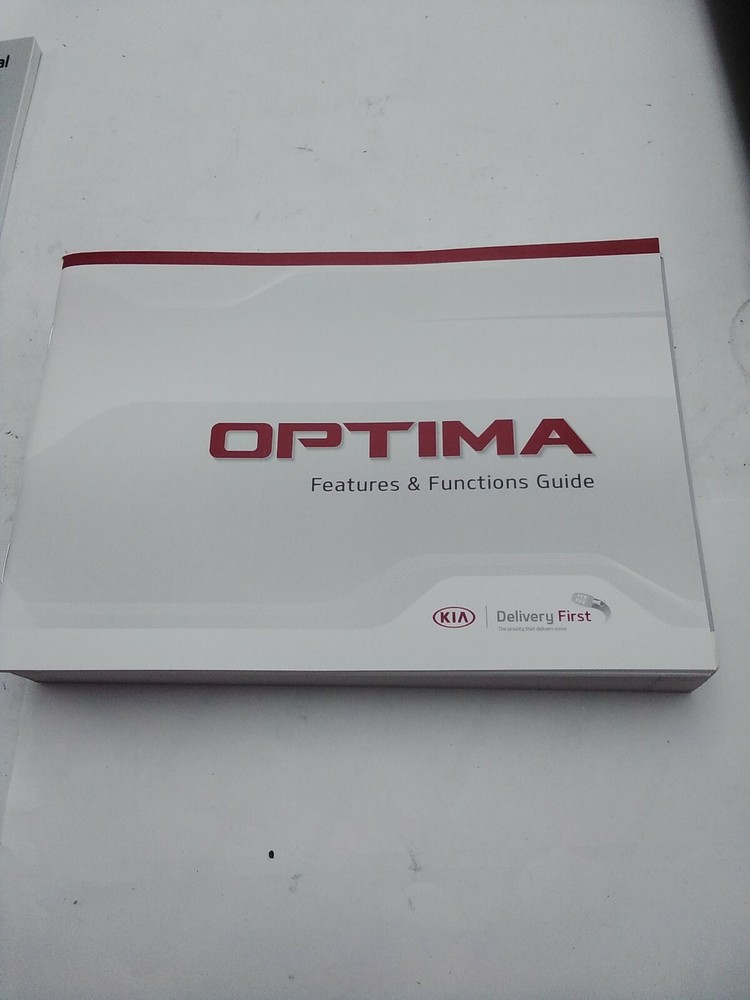 2016 Kia Optima Owner Manual