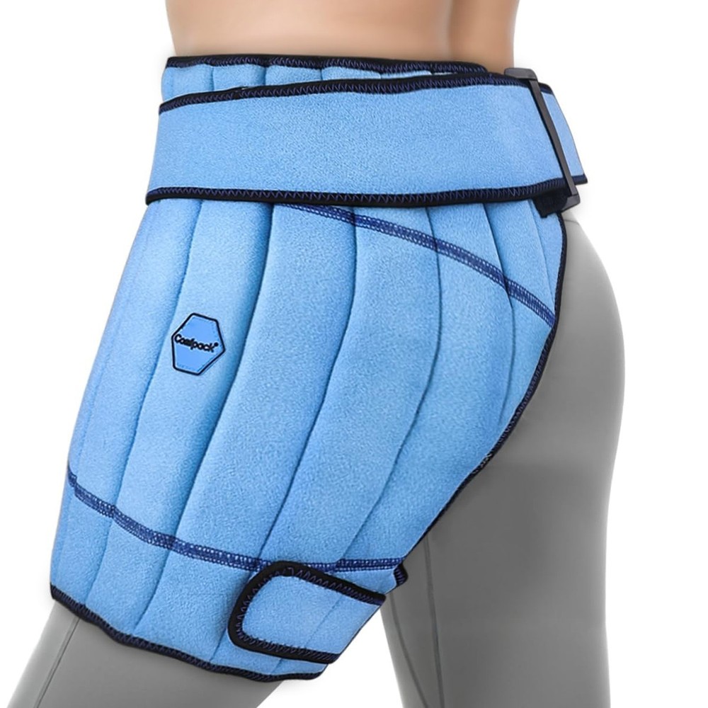 Hip Ice Pack Wrap, 2 Hours Long Lasting Cold for Hip Replacement Surgery, Fle...