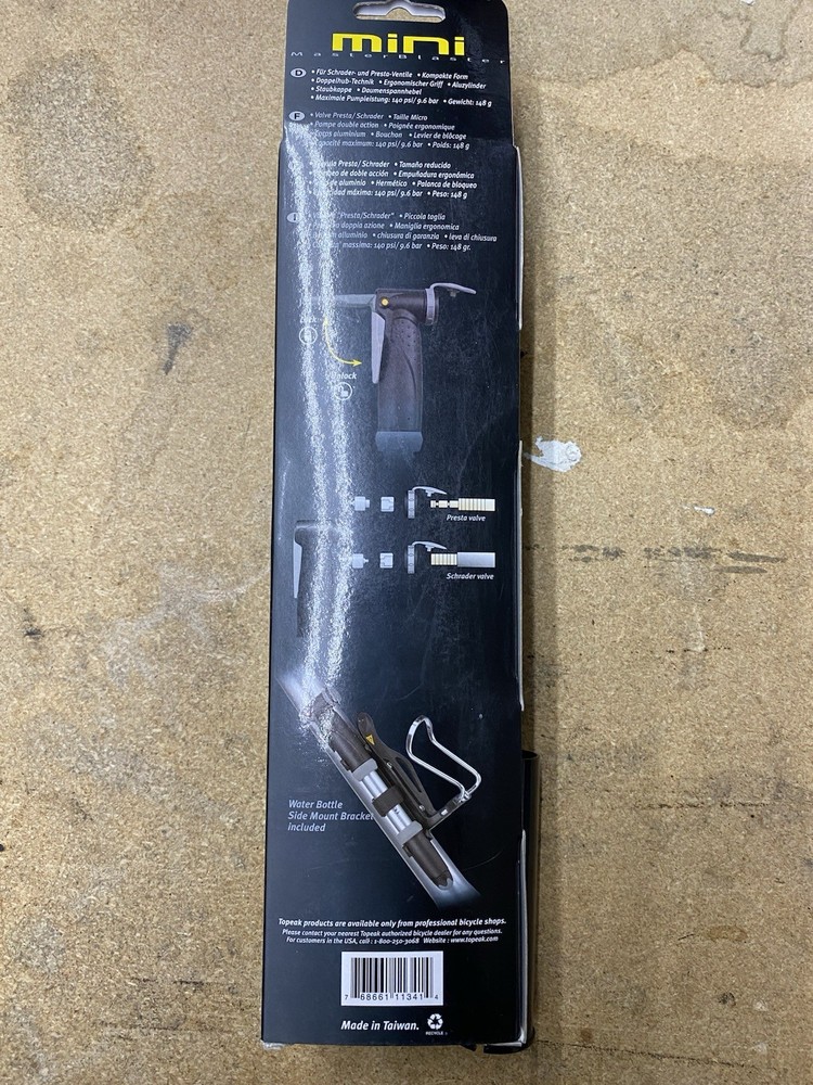 Topeak Mini Master Blaster Pump