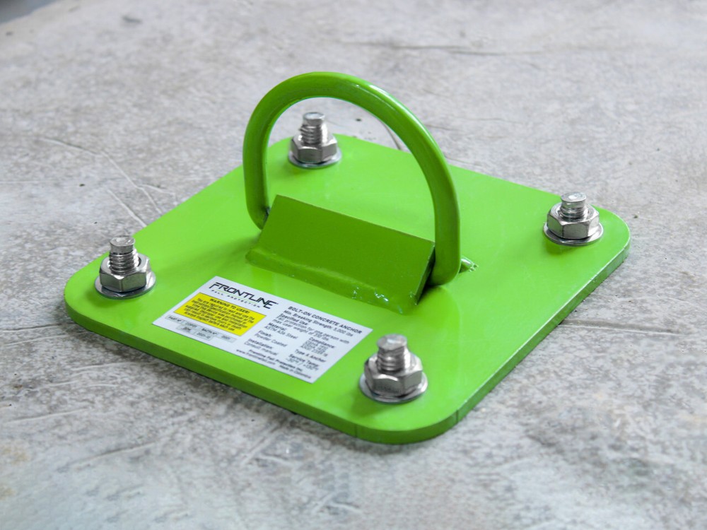 Frontline COP01 Concrete D-Ring Reusable Anchor Plate