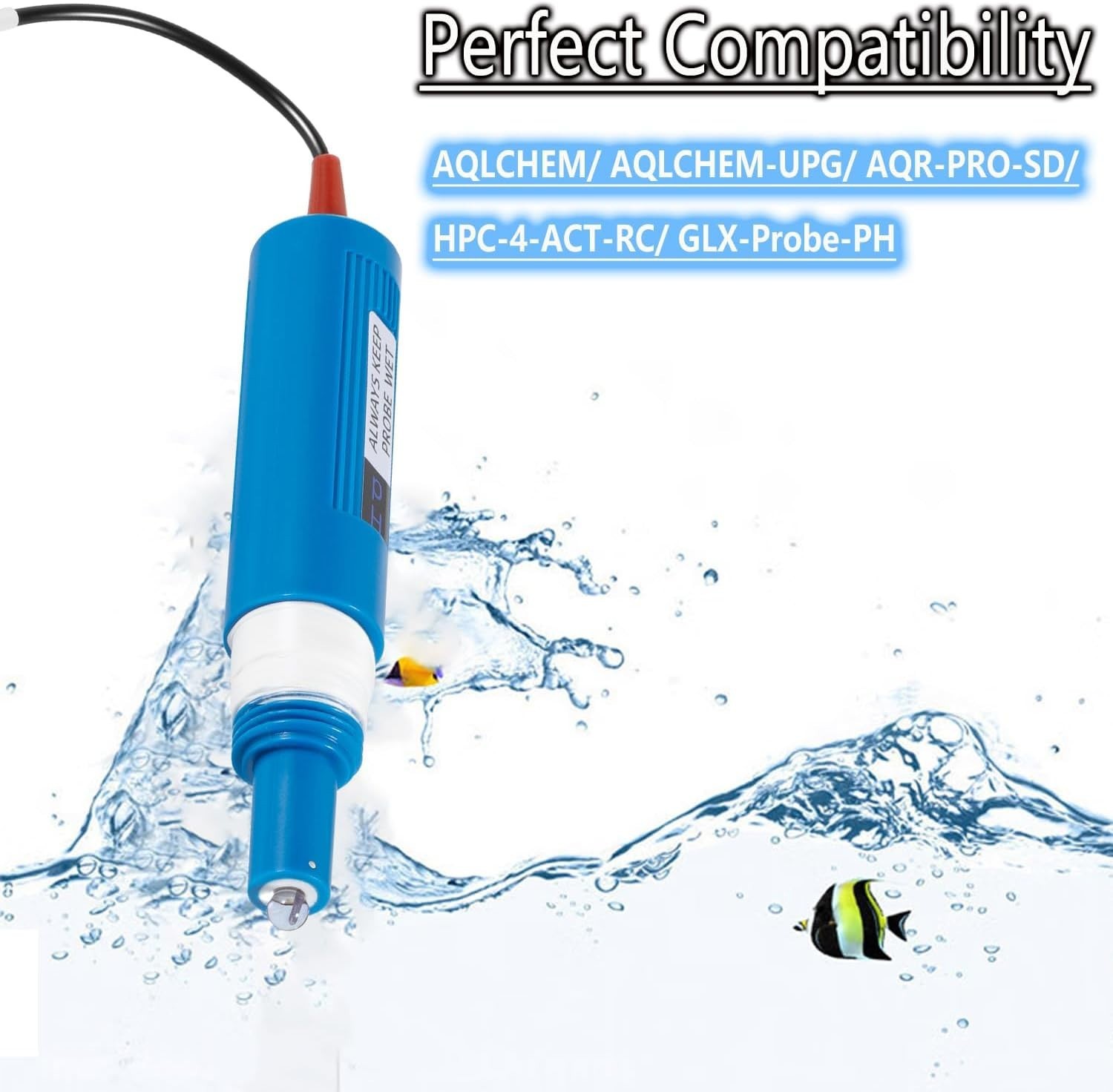 Replacement For Hayward Sense and Dispense PH Probe GLX-Probe-PH