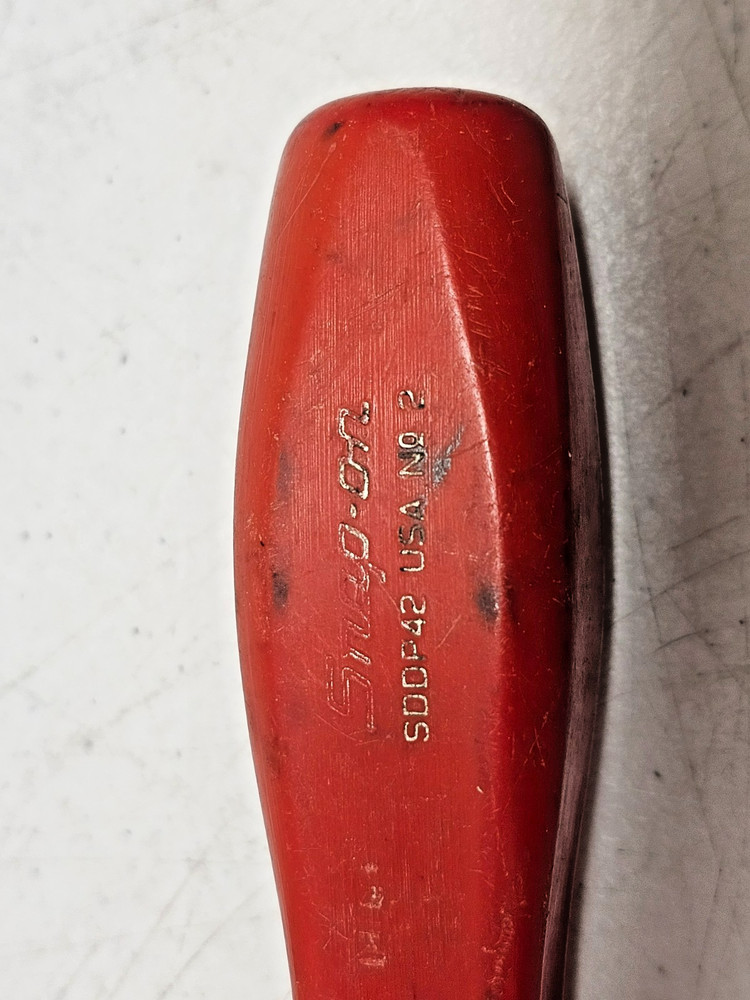 Snap-on Tools RED #2 Phillips Hard Handle Screwdriver SDDP42