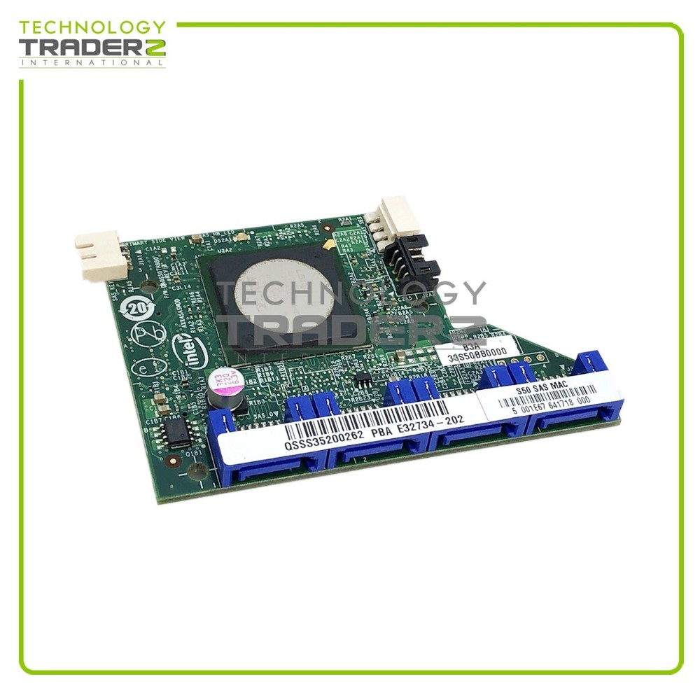E32734-202 Intel AXX4SASMOD SAS Integrated Server Raid Module 641718-000