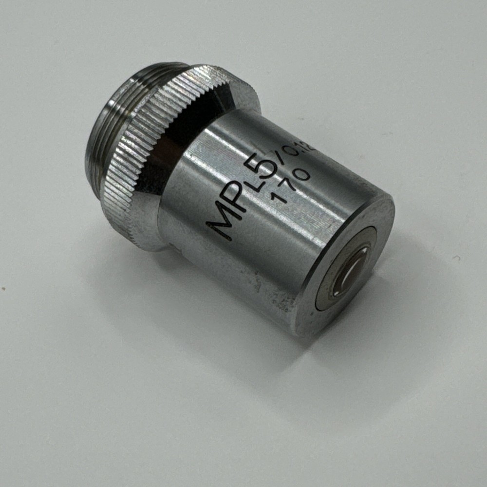 MICROSCOPE OBJECTIVE UNITRON MPL5/0.12 170 - 91688