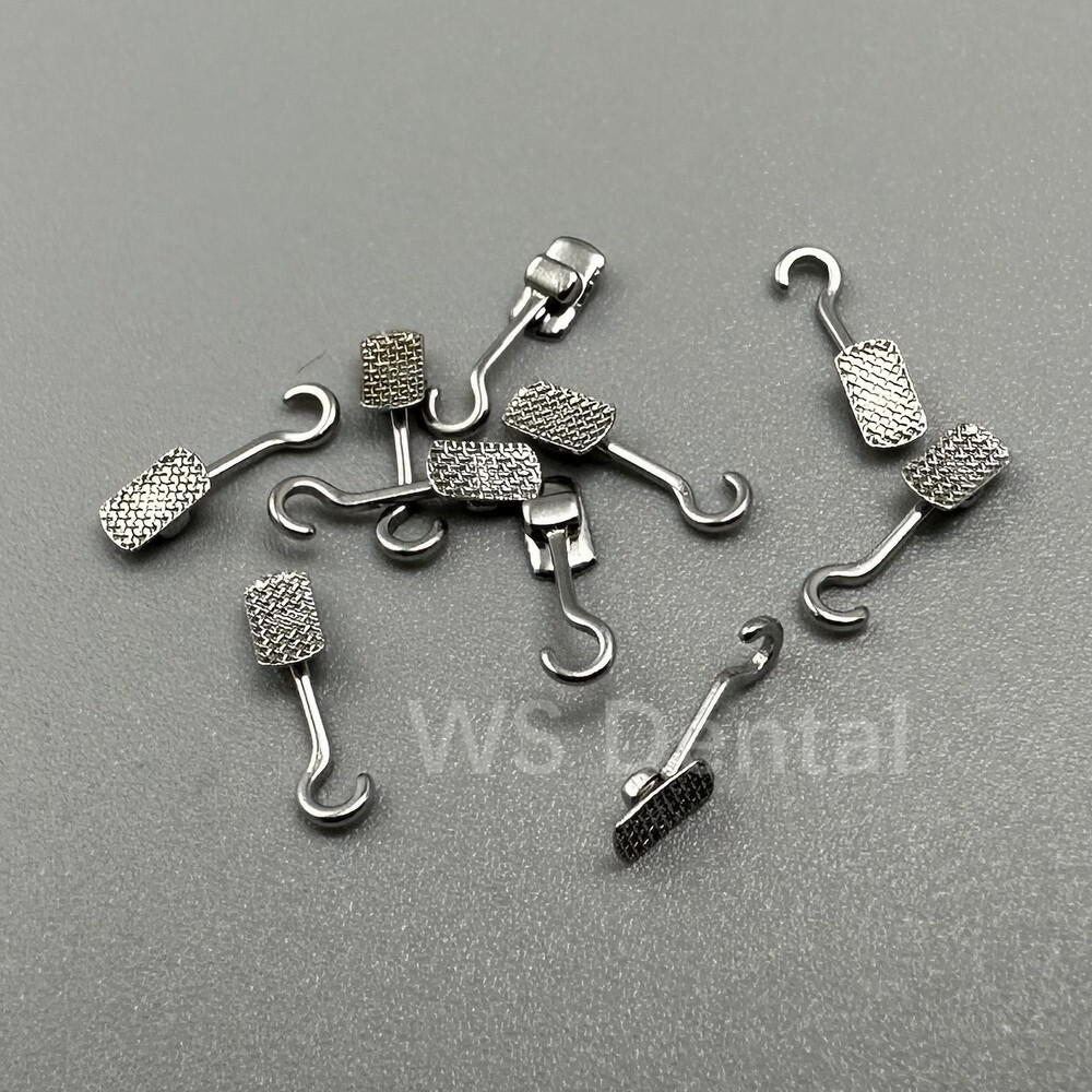 Dental Orthodontic Crimpable Hook Sliding Hooks Vertical Bonding Left Right