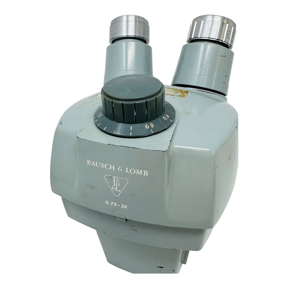 BAUSCH & LOMB 0.7-3X GREY MICROSCOPE HEAD