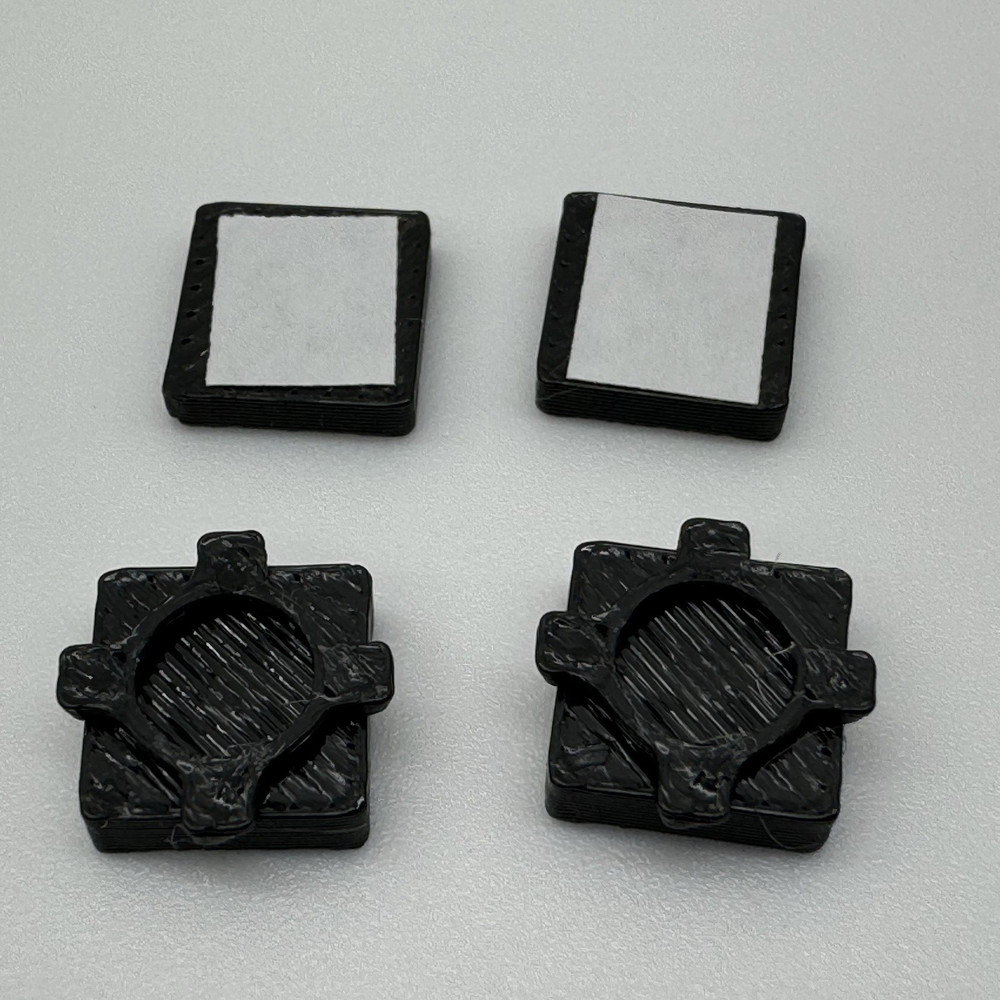 Plastic Rubber Feet Screw Covers for PlayStation 2 PS2 SLIM Console System