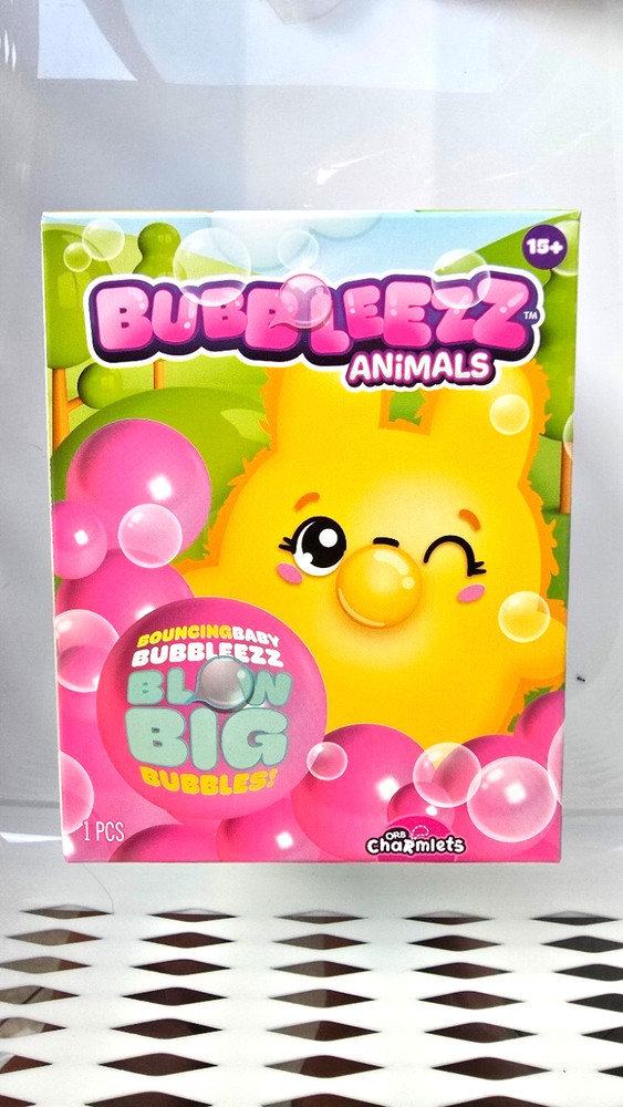 ORB Charmlets Bubbleezz Animals! Baby Bubbleezz Blow Big bubbles!