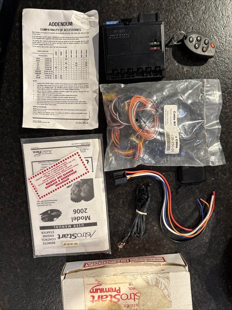 Remote Starter Hardwire Kit