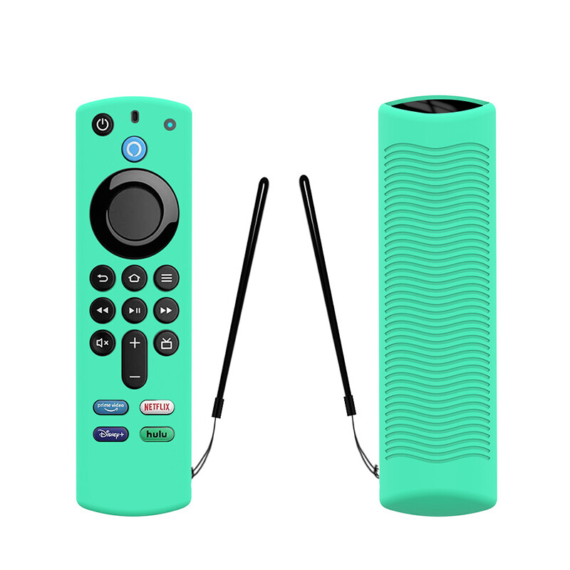 For Amazon ALEXA Voice Remote 3rd Remote Control Cover Control Case Anti-slip^ ~