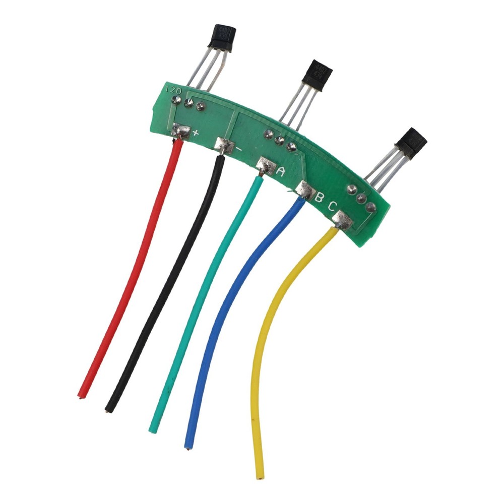 Pads Ebike PCB With Wire Ebike PCB Good Compatibility Plate120 Degrees