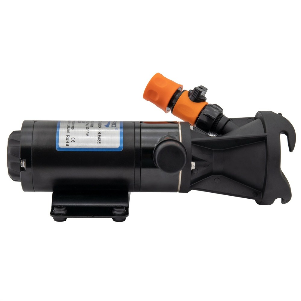 RecPro RV 12V Portable Macerator Pump - Quick Release - Waste Water Processor