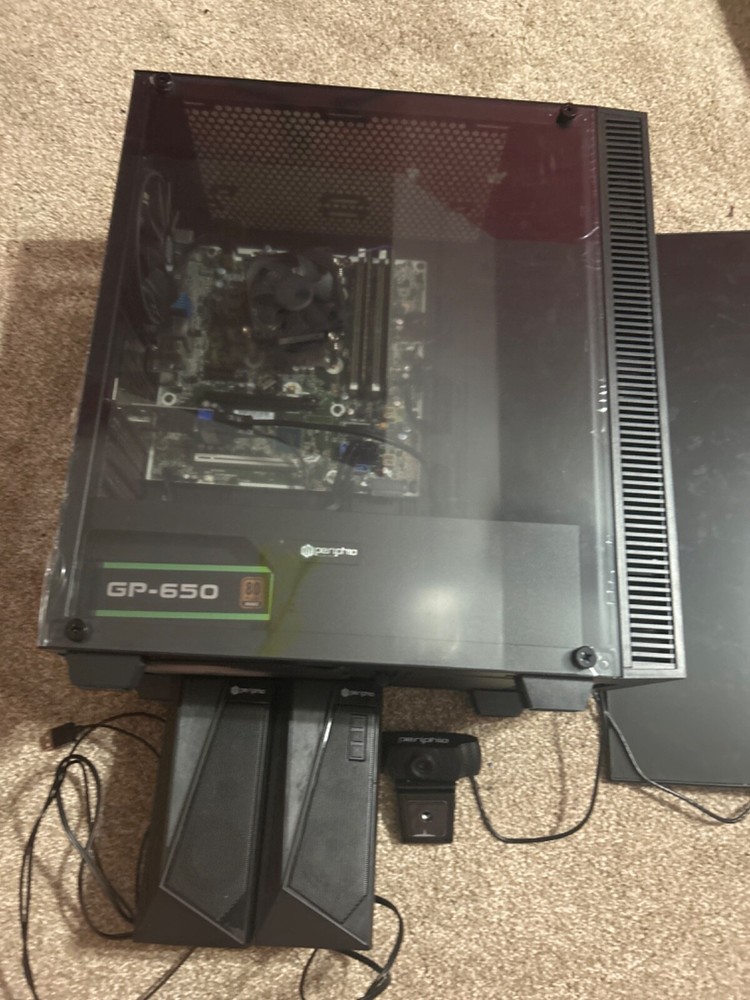 Color changing pc gaming setup