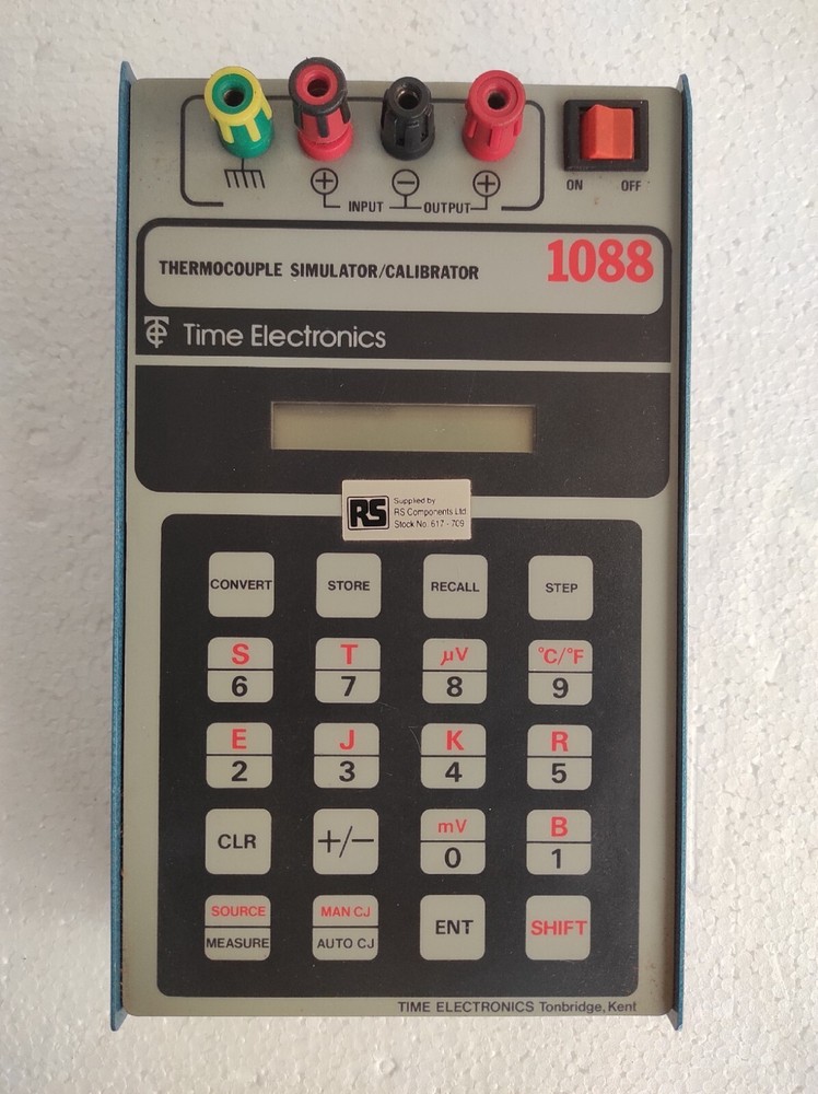 TIME ELECTRONIC 1088 THERMAL COUPLE SIMULATOR / CALIBRATOR