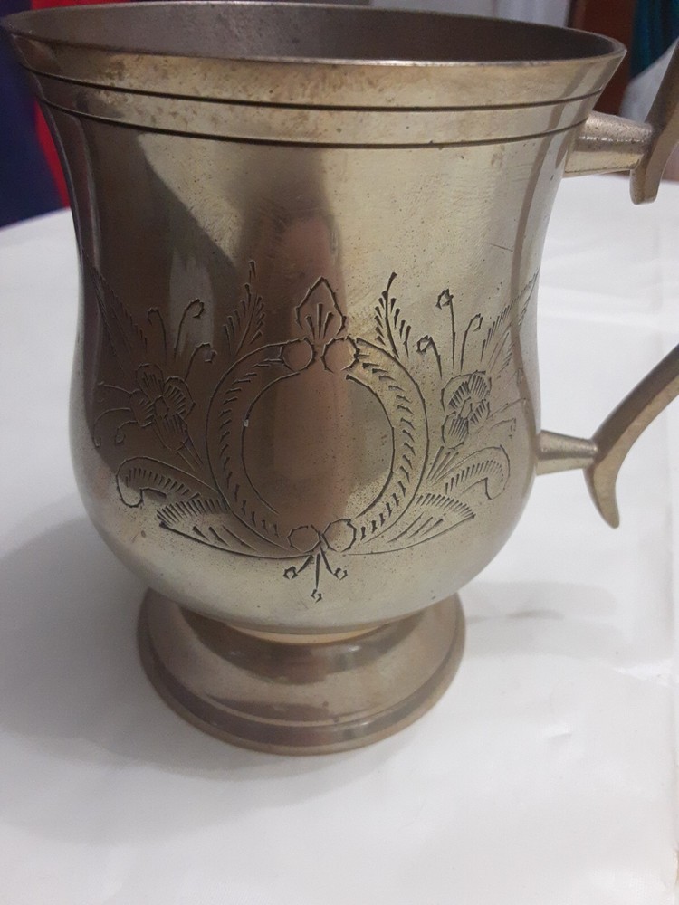 Saudi Arabia Brass Mug
