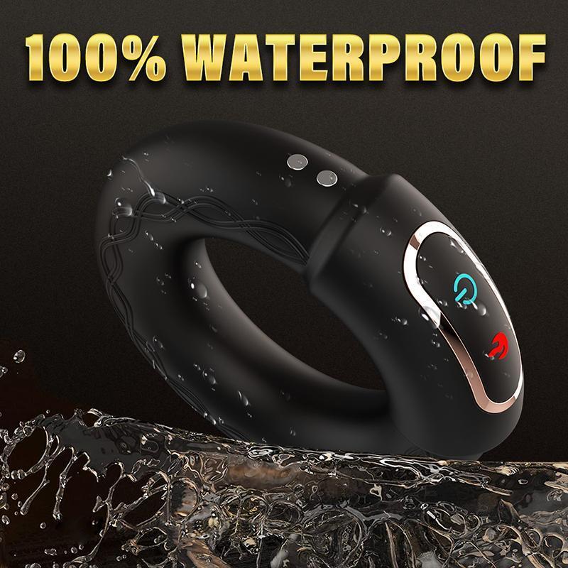 Electric Penis-Stretcher Enhancer-Ball-Scrotum-Ring-Delay-Ejaculation-Men