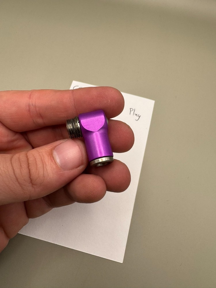 CCM 90' Fitting and Plug