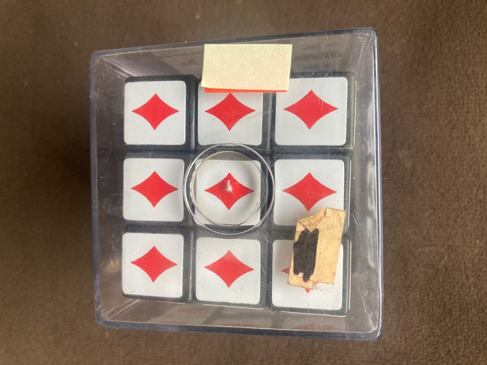 Rubic's Cube type "Wunder Block" Poker Cards Cube