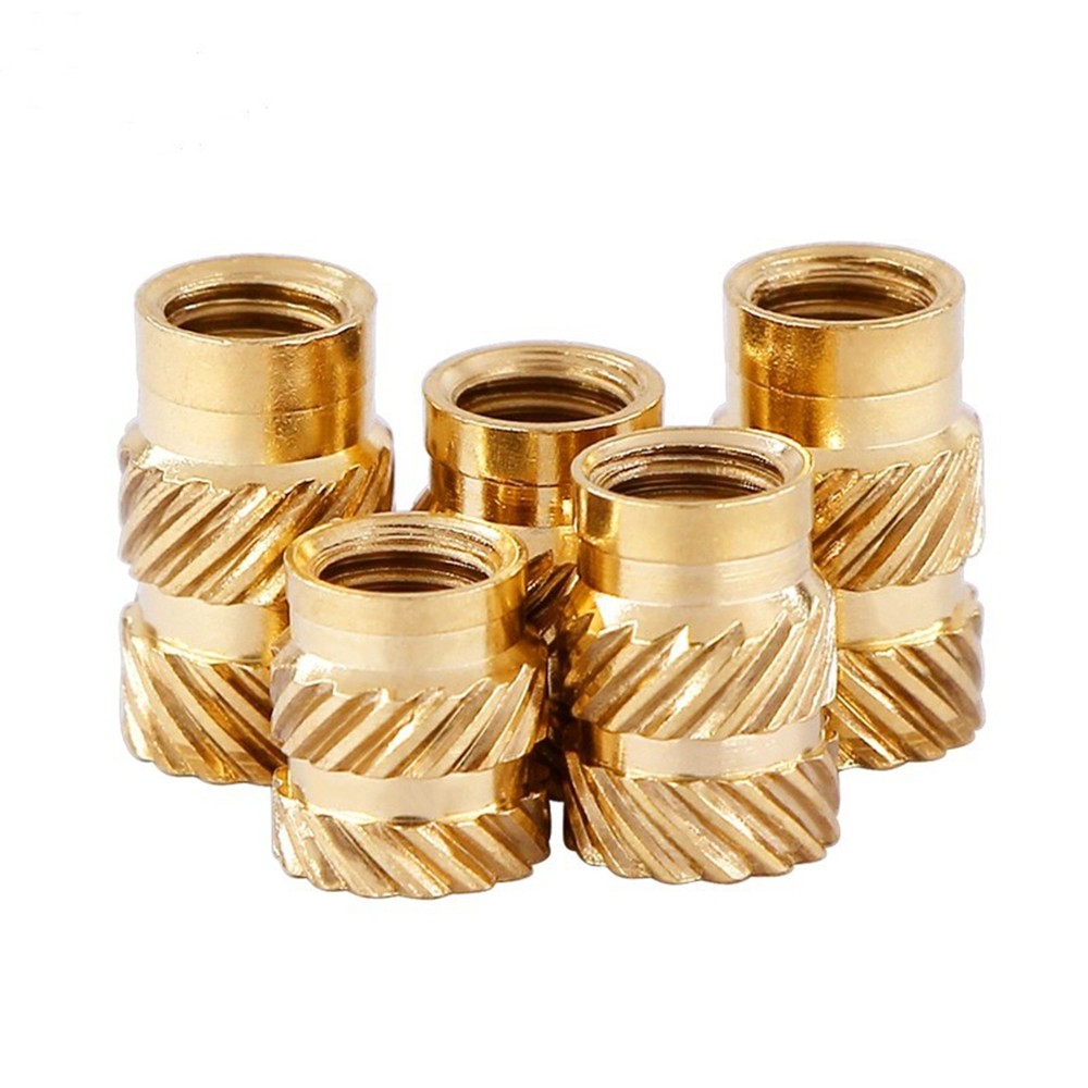 300pcs Threaded Insert M2- M6 Insert Brass Knurled Nuts For Plastic 3D Printer