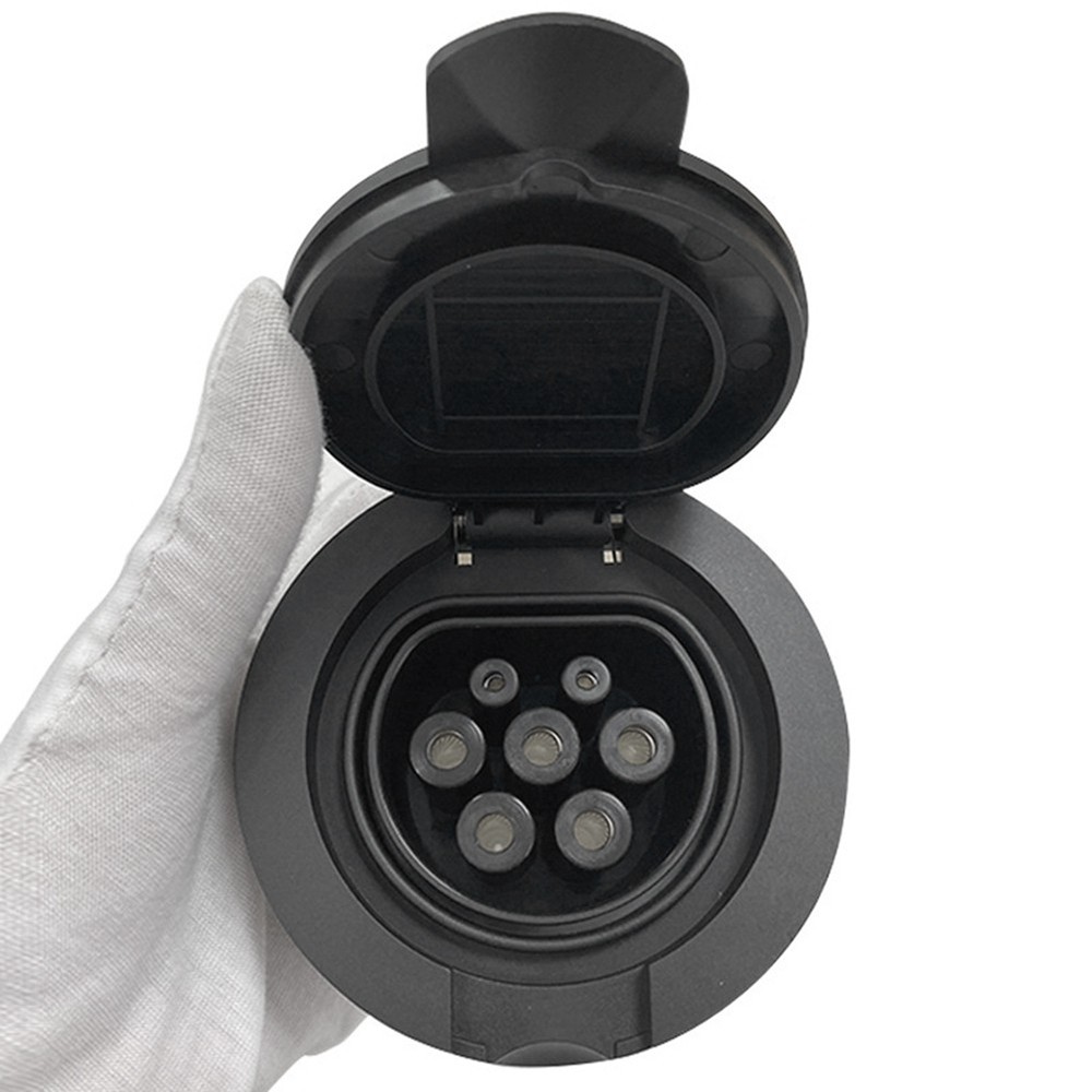 EV Charging Socket Outlet Type 2 Socket Connector 4 Point Fixed European1410