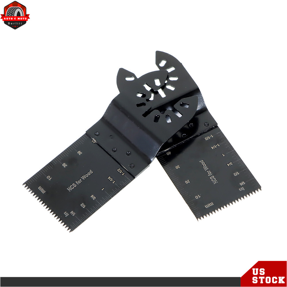 100Pcs Quick Release Durable Oscillating Tool Saw Blades Multi For All Models us