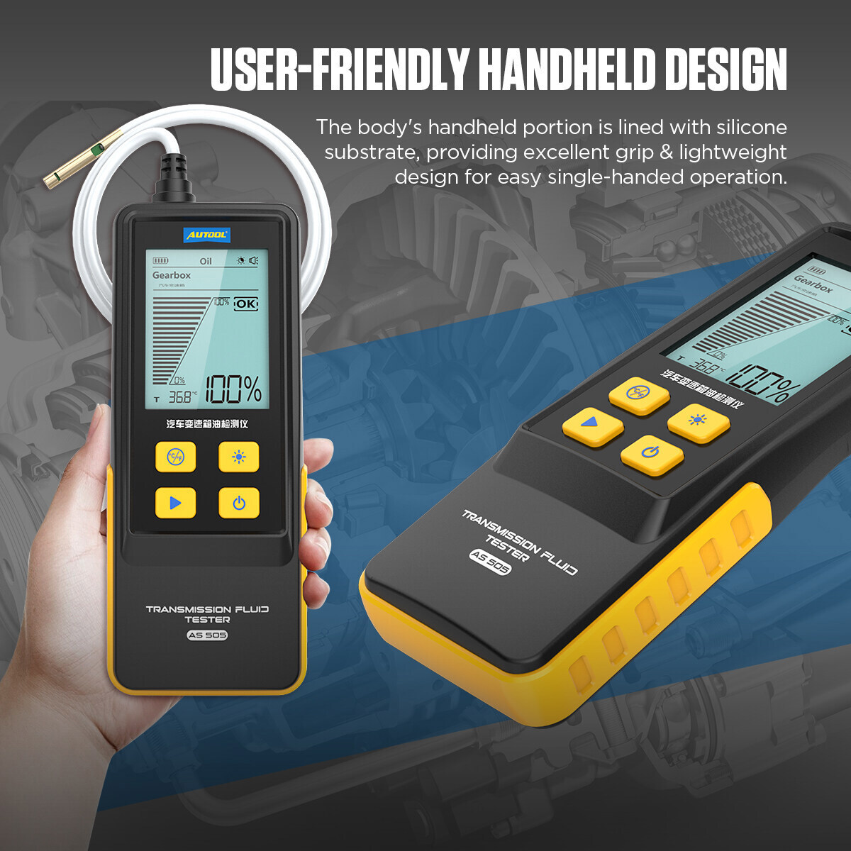 Car Transmission Oil Quality Tester For Gearbox Check Oil Quality Detector Tool