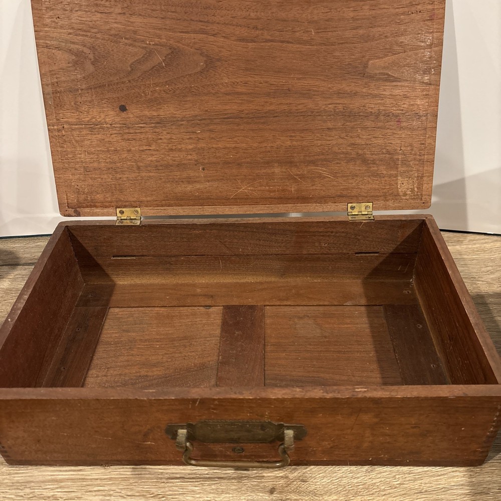 1890's Improved Hall type writer Box Only Very Rare Great Shape