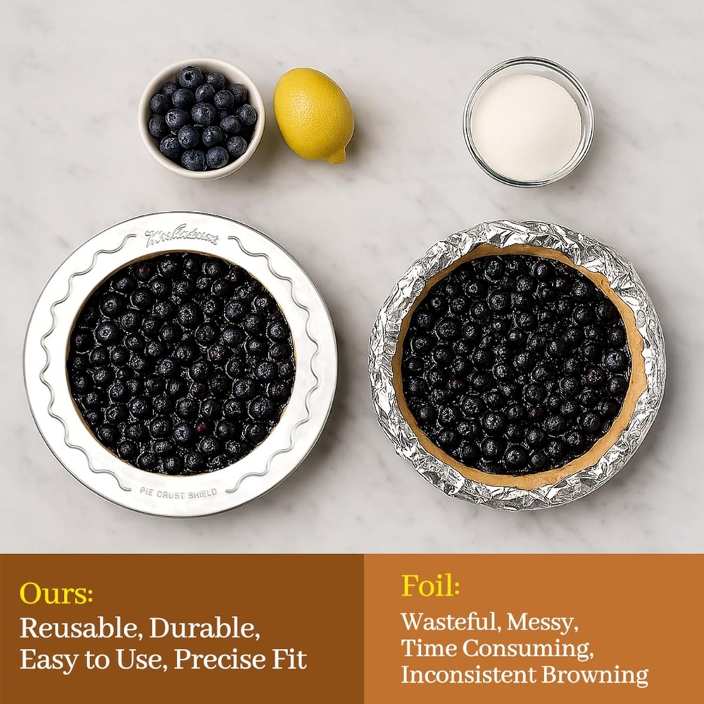 Pie Crust Protector Shield Baking Kitchen Tool