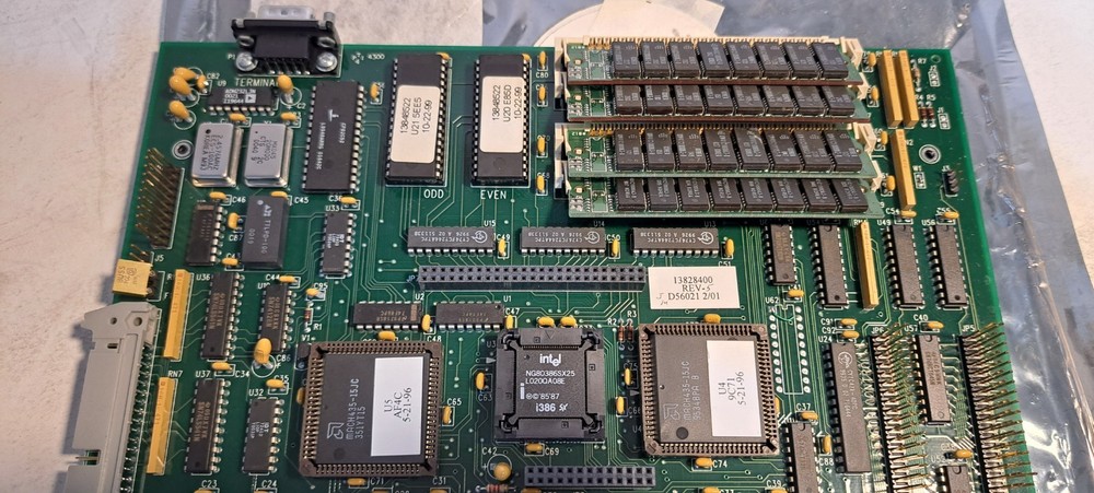 Thermo Elemental / Thermo Jarrell Ash Enhanced CID 386 Processor board 13828400