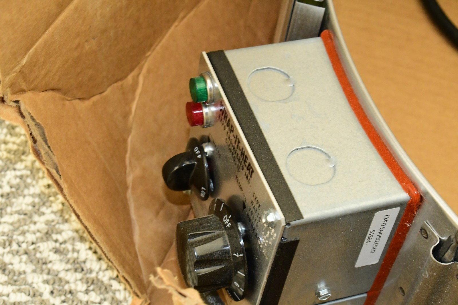 Wrap-It-Heat Drum Heater AMG-55 for 55 Gallon Drum Barrel 1750W - UNUSED