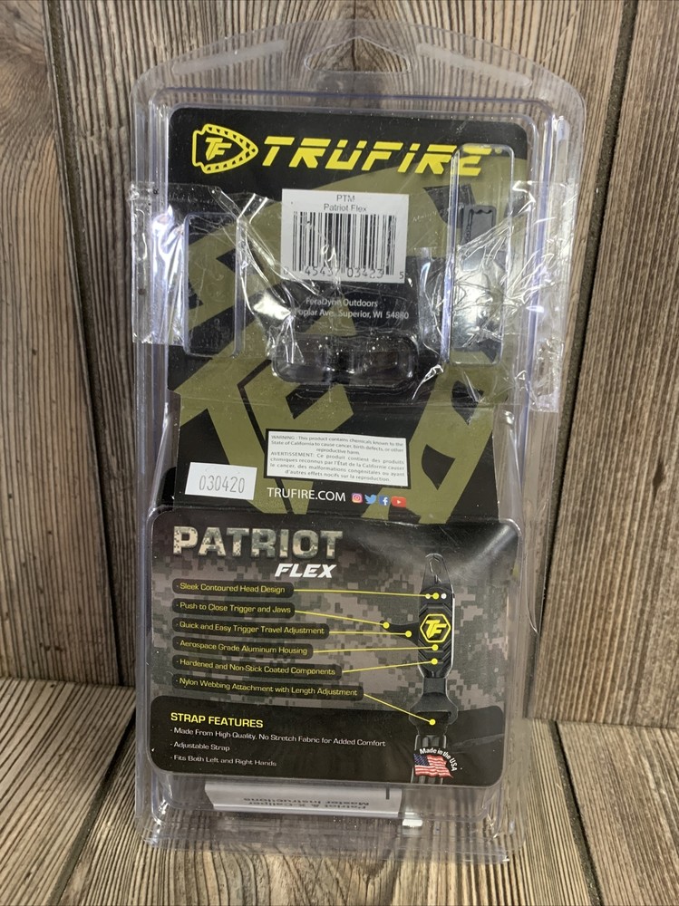 Tru Fire Patriot Flex Release- PTM - Open box