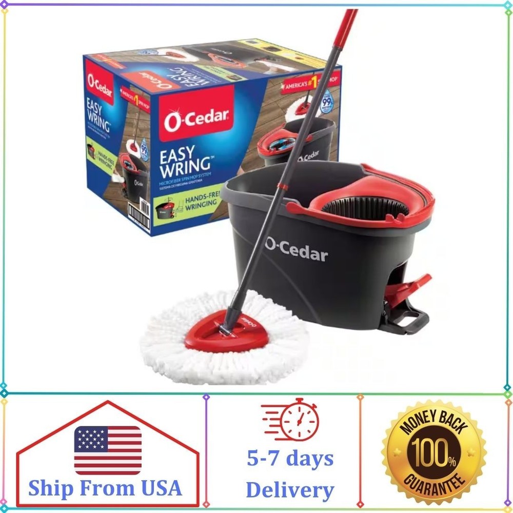 O-Cedar EasyWring™ Spin Mop & Bucket System